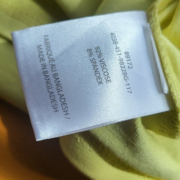 Laura Yellow Tee, Size S - Picture 4 of 4